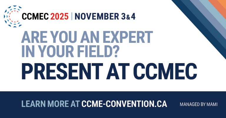 If You’re an Industry Expert – CCMEC Wants You!