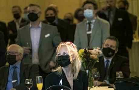 211126 - CCMEC event at Fort Gary Hotel
Guests include The first female Premier of Manitoba, Heather Stefanson and Minister of Agriculture and Resource Development Ralph Eichler.